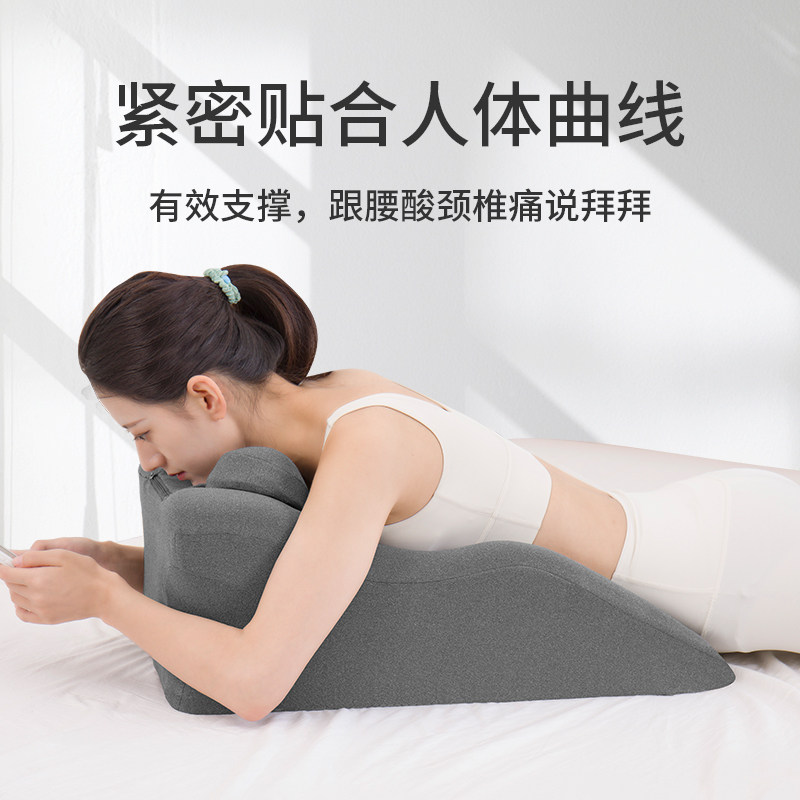 飘窗靠背垫懒人神器卧室靠垫女生半躺趴睡枕可拆洗单人护腰垫靠枕