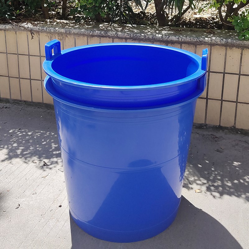 四季都耐用浇菜水桶粪桶塑料牛筋桶加厚尿桶老式双耳担水灌溉施肥