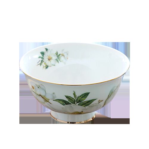 骨瓷碗家用碗碟套装陶瓷吃饭碗餐具北欧4.5英寸面碗米饭10个轻奢