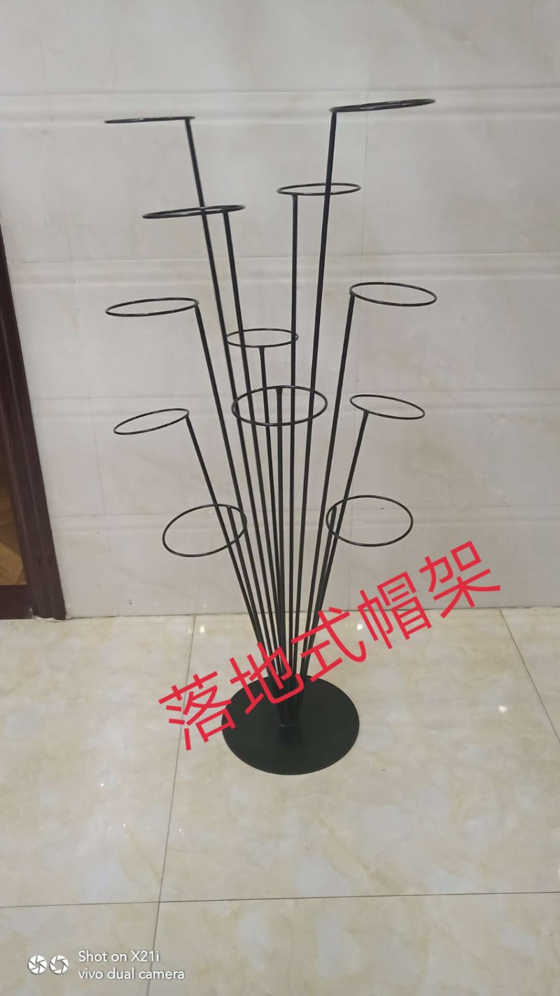 铁艺帽子架帽托架多头展示帽架连环展示架置帽架收多层挂架收纳