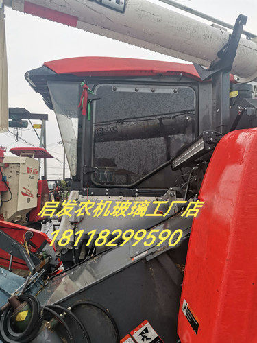 久保田988收割机玻璃 农机配件收割机零件 988Plus前挡风玻璃