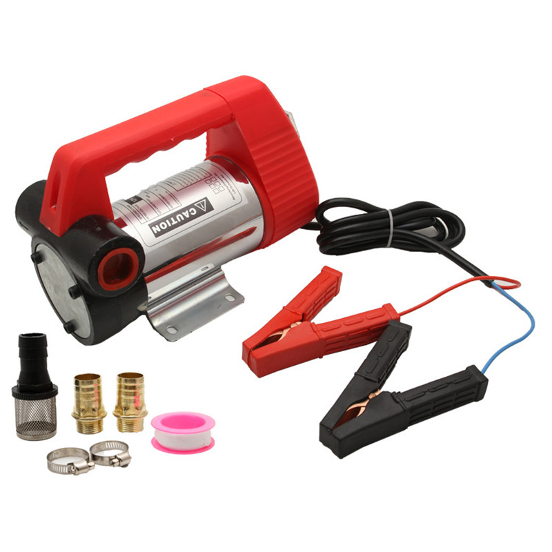 电动柴油加油泵抽油泵轿车货车轮船12V 24V 220V大功率车载柴油泵