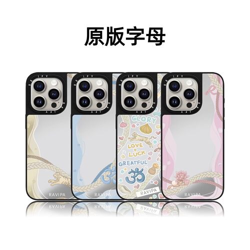 CASETiFiY联名RAVIPA波浪17pro适用于iPhone16promax苹果15plus手机壳14磁吸13卡通12镜面防摔潮女防摔硬壳