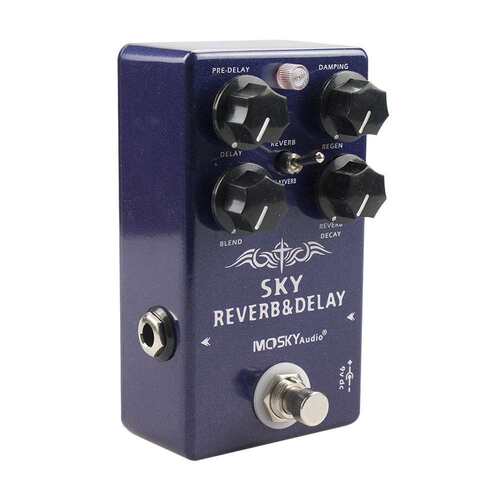 MOSKY SKY REVERB And DELAY乐器混响延时效果器 数字类 厂家