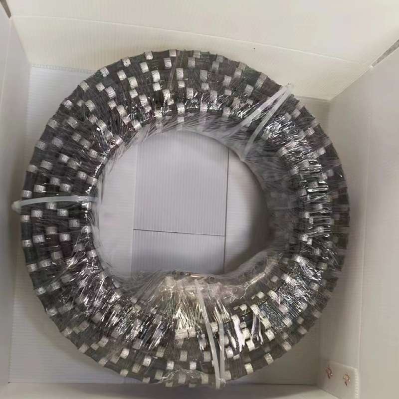 厂家供应金刚石绳子绳锯机串珠混凝土花岗岩大理石绳锯机切割绳子