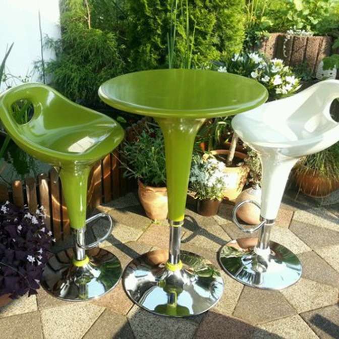 必优得厂家 奶茶店桌简约洽谈桌家用咖啡桌可升降阳台桌酒吧桌