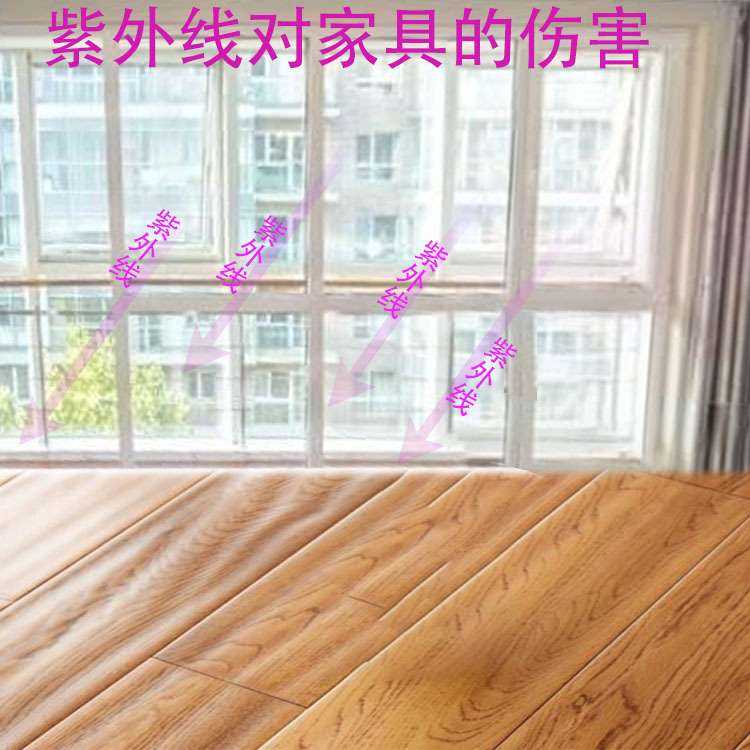 单项透视膜防晒膜玻璃贴太阳膜隔热防爆遮阳遮光玻璃门窗贴膜镜面