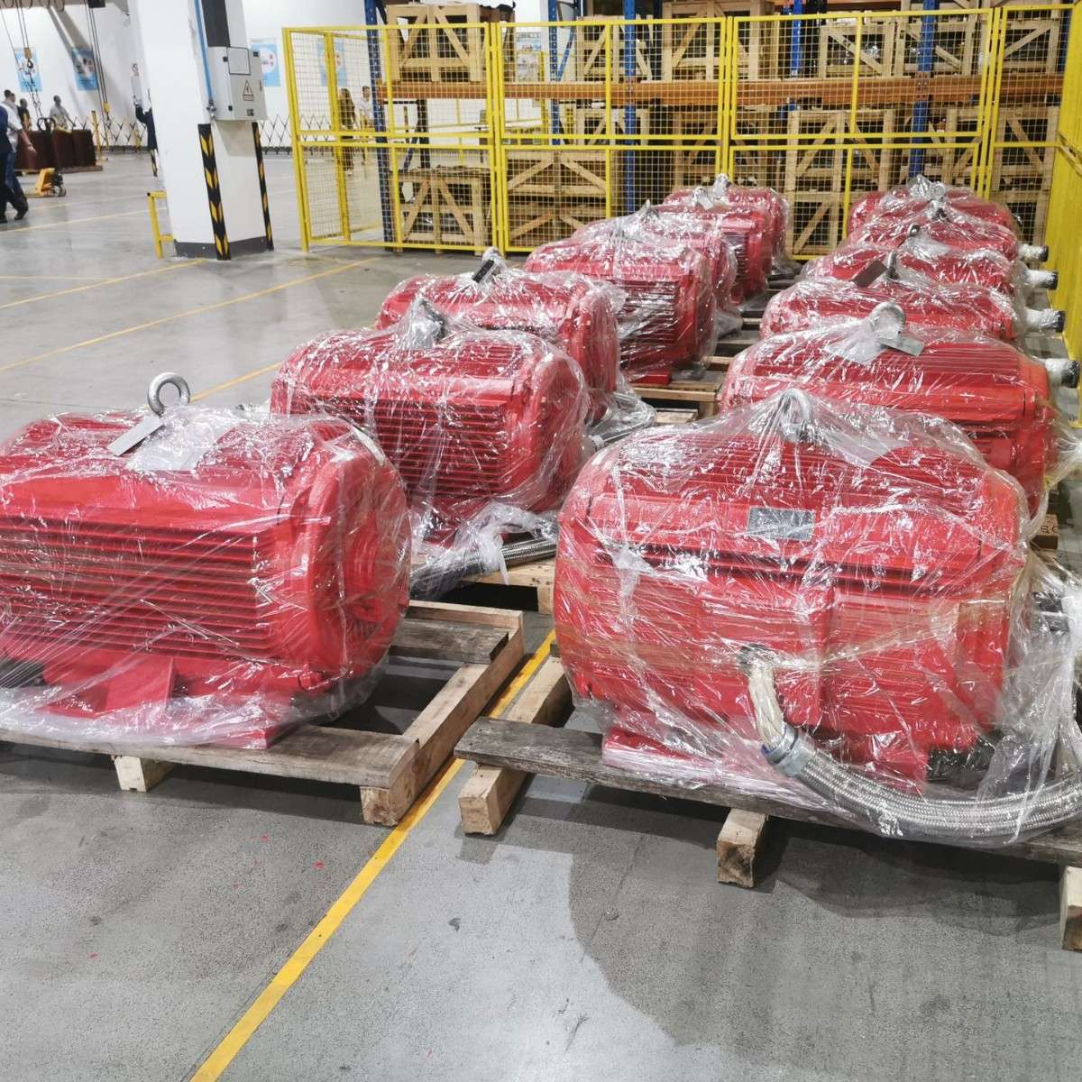 YBX5-112M-4 4KW 380V WF2 ExdIICT4Gb V1(立式) 格兰头 IP55