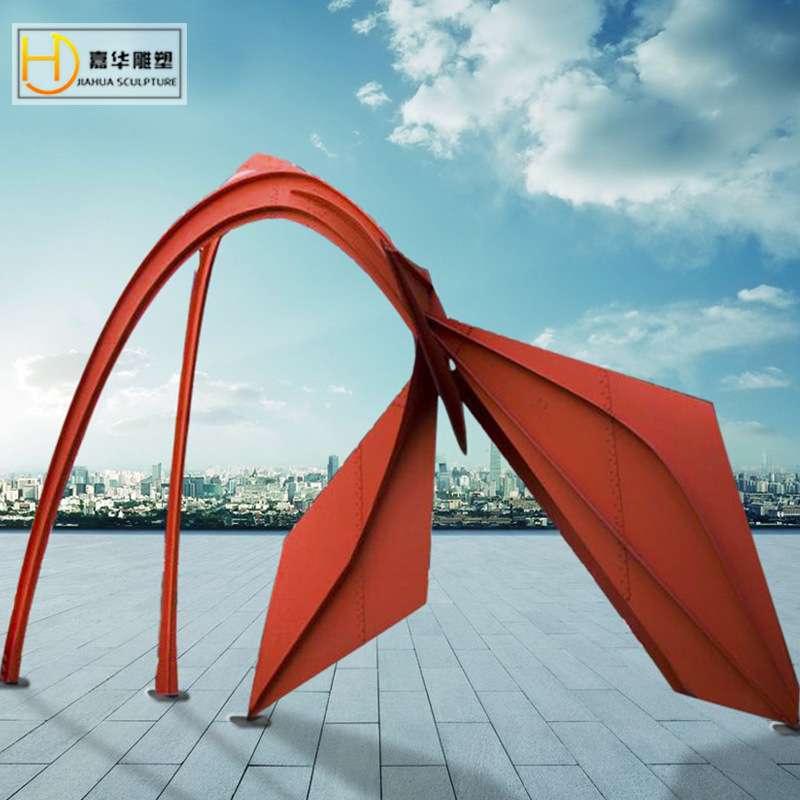 不锈钢雕塑制作人物动物异形城市广场园林景观户外创意装饰大摆件