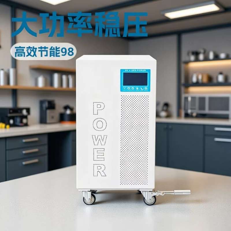 三相稳压器AVR-30KVA稳压直流电源380V用空压机、机器人机械设备