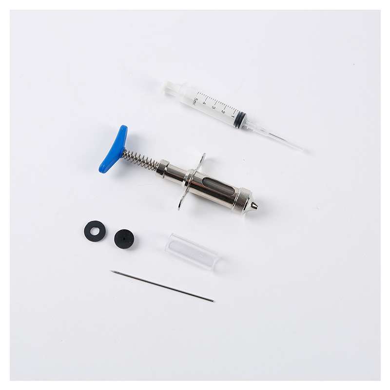 3CC自动接种器 自动单针接种器金属接种器鸡痘连续接种刺种针