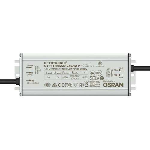 220V转DC12V灯带变压器欧司朗驱动 户外工程防水恒压led驱动电源