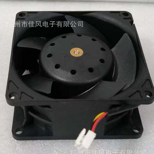 FOXCONN 散热风扇 PIA080K12R 12V 2.80A 充电桩暴力风扇 8038