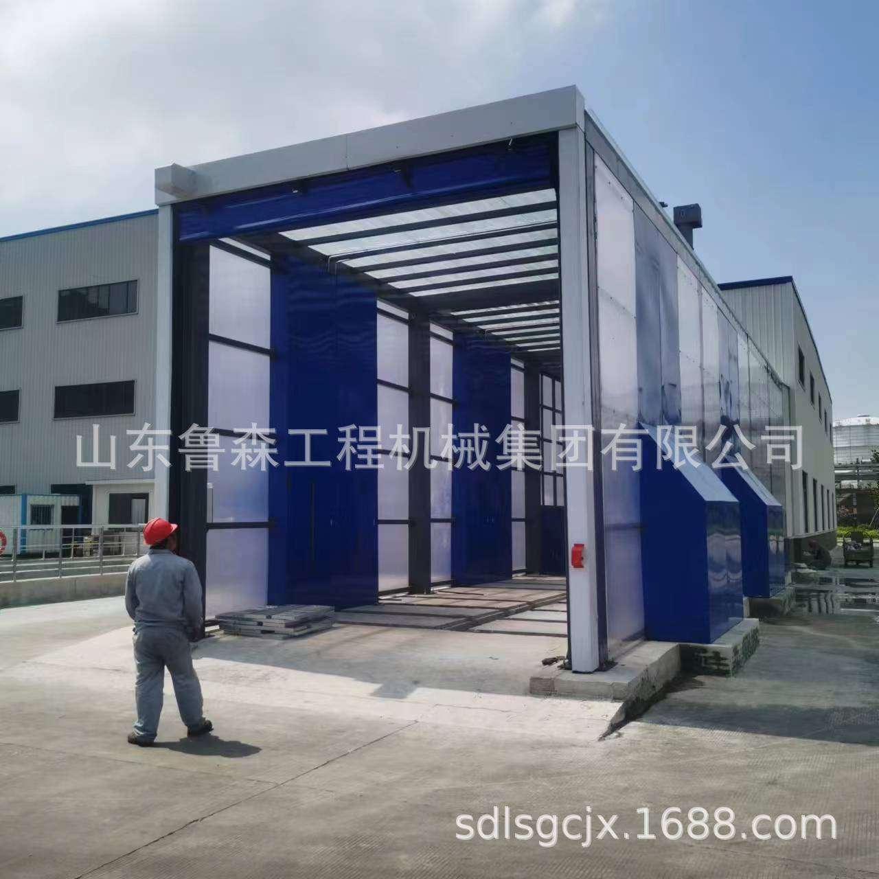 卡车货车全自动洗车台感应器洗轮机免地基建筑工程煤矿环保设备