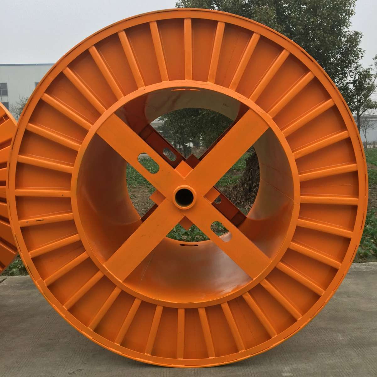 厂家直销各种规格工字型塑料线盘强度瓦楞工业电缆电线空盘