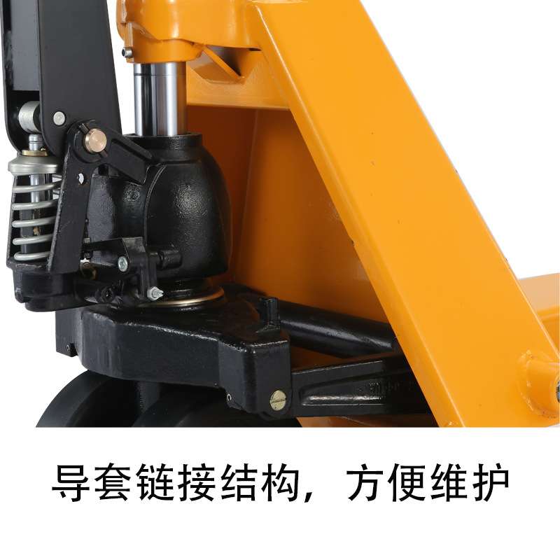 5吨手动叉车工地仓库码头工厂西林搬运货物液压地牛手动搬运叉车