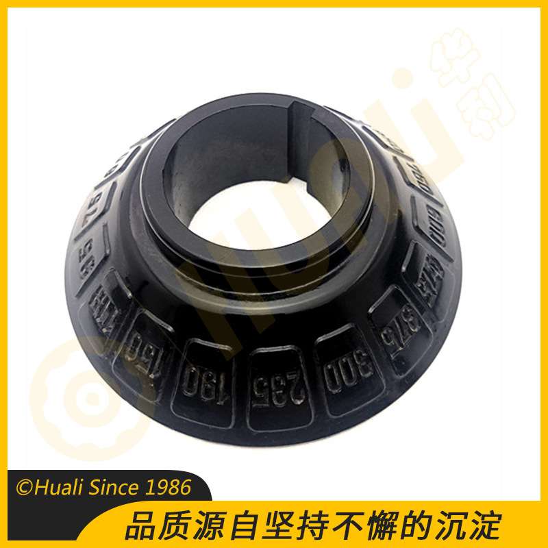 黑色圆形分度盘 数字转动刻度盘 铣床刻度盘 工业机床配件分度盘