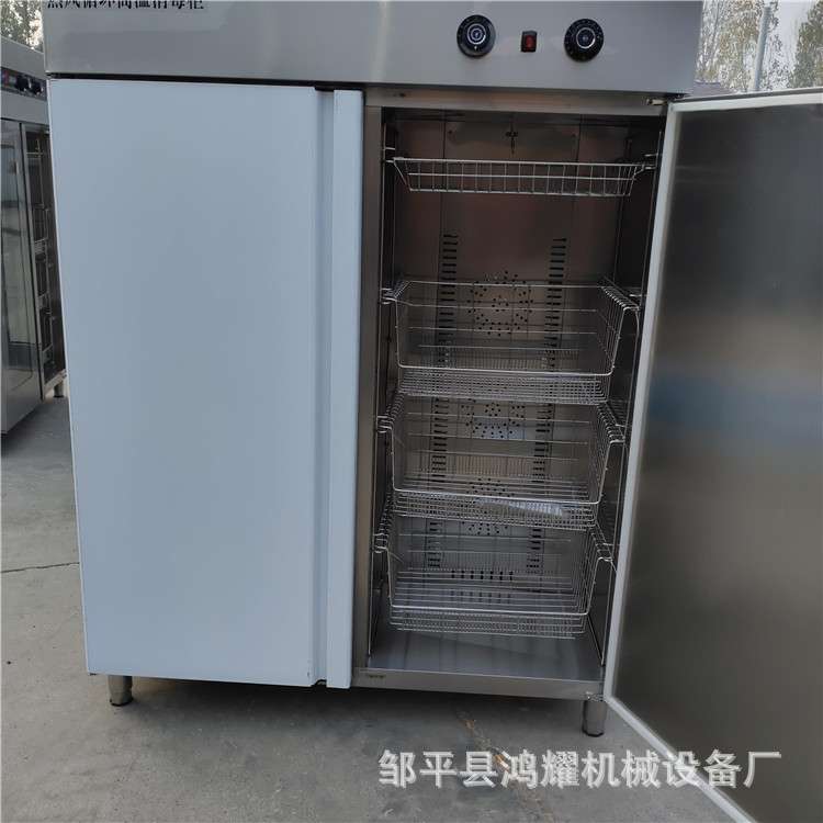 双门热风循环消毒柜 消毒柜商用柜式双门不锈钢 双门高温消毒柜