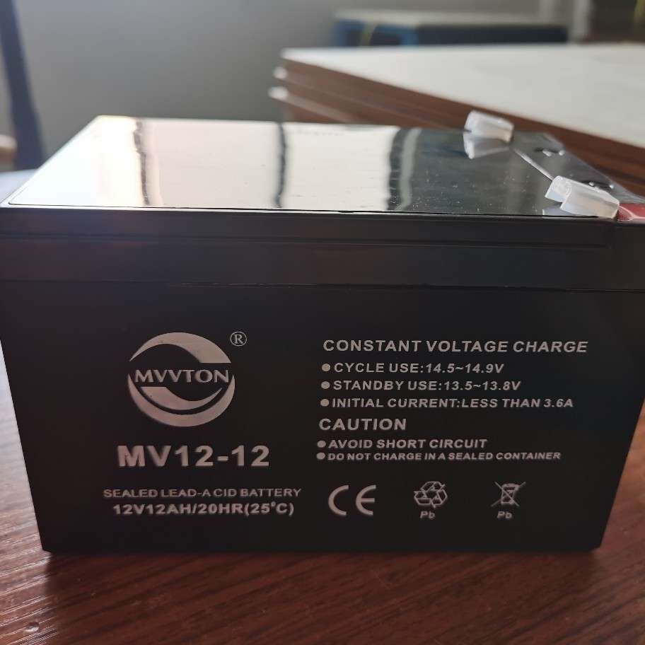 灯具蓄电池 免维护铅酸蓄电池 ups电源电池 厂家直销12V12AH
