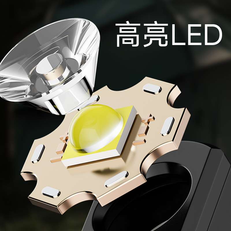 新款手电便捷筒露营磁吸户外多功能小型迷你充电工作家用应急手电