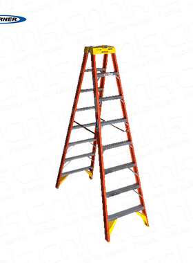 WERNER稳耐T6200CN系列安全梯玻璃钢双侧人字梯具体型号具体价格