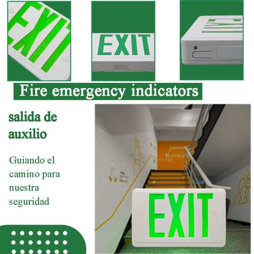 Luz de se?al de emergencia de evacuación al por mayor