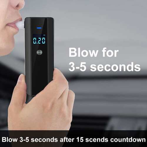 Portable Breathalyzer Personal Breath Alcohol Tester (AT188)