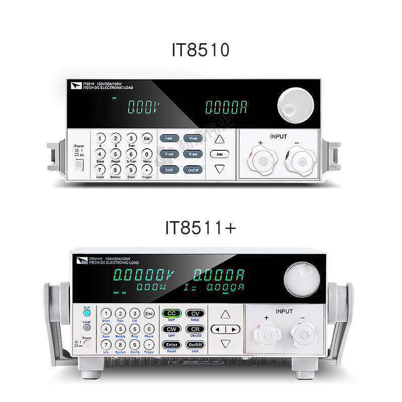 艾德克斯IT8510/IT8511A+可编程直流电子负载IT8511B+/功率150W