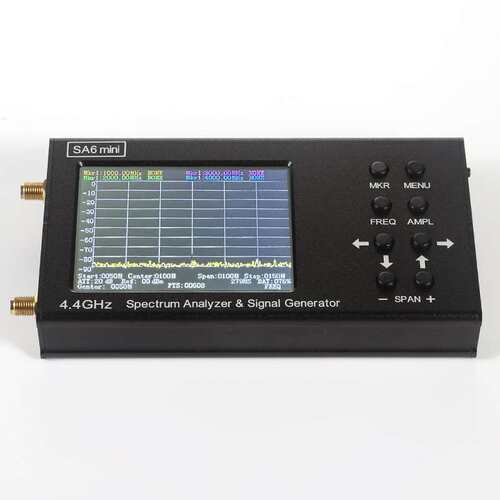 SA6 Mini便携式频谱分析仪器Wi-Fi CDMA实验室35-4400Mhz信号测试