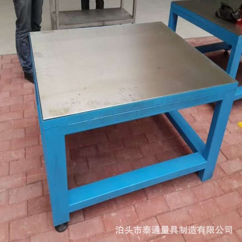 铸铁装配测量平台刮研研磨工艺铸铁平台实验平板