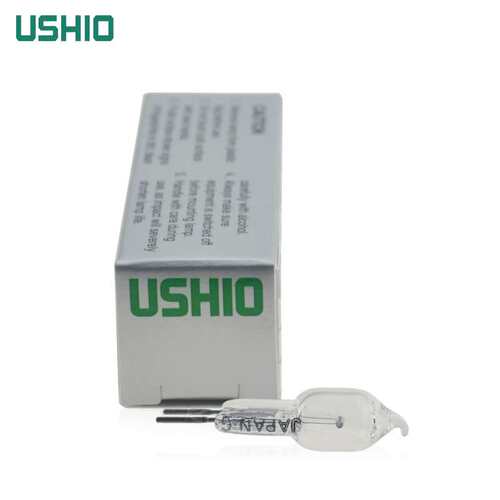 优秀牛尾光学灯泡USHIO JC 12V35W G6.35显微镜灯泡JC 12V35W