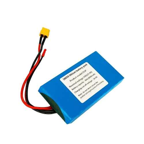 7s1p 24V 8000mah 18650锂离子电池组内置BMS