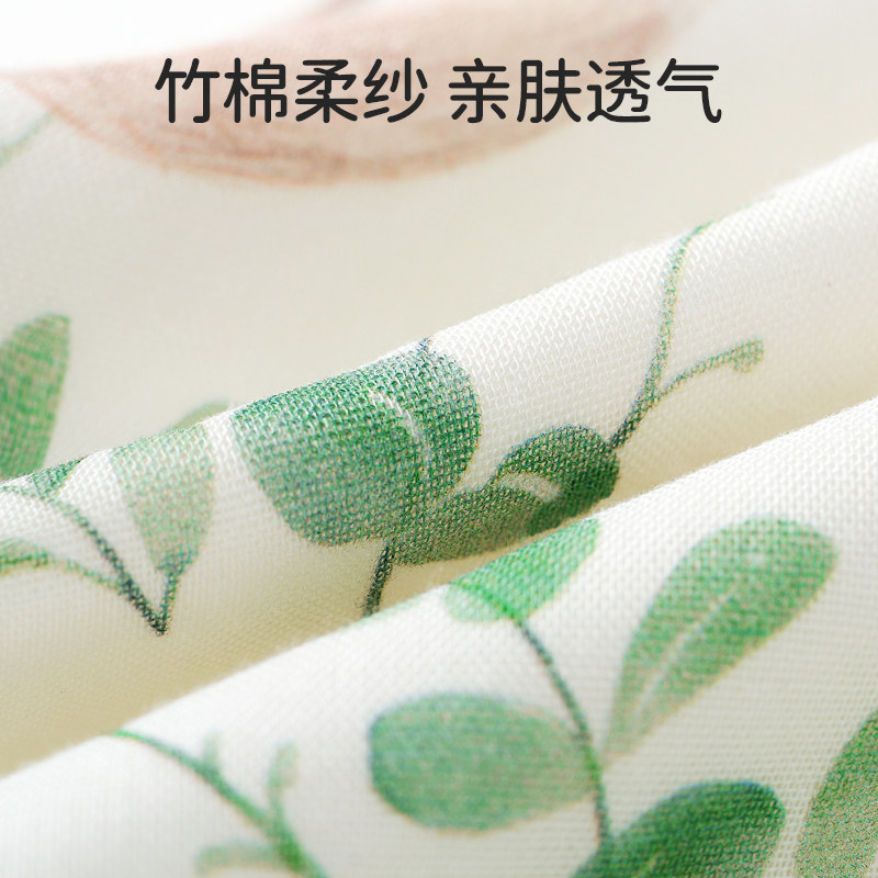 欧孕婴儿睡袋春秋冬款宝宝防踢被神器竹棉纱布新生儿一体四季通用