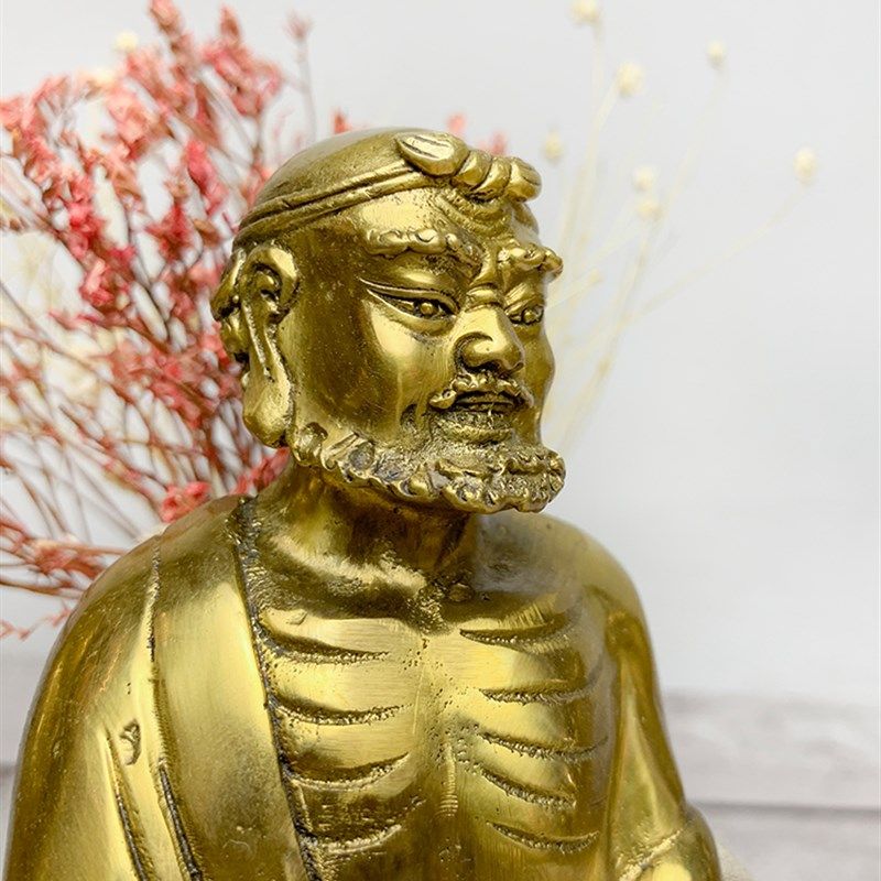 善缘堂铜八仙铜像吕洞宾张果老铁拐李何先姑蓝采和韩湘子家用摆件