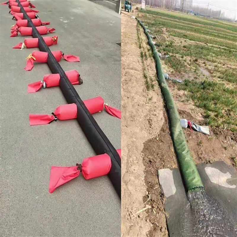 2-8寸浇地神器布水带20米农用灌溉大棚浇水多袖带袖水布带水袖带