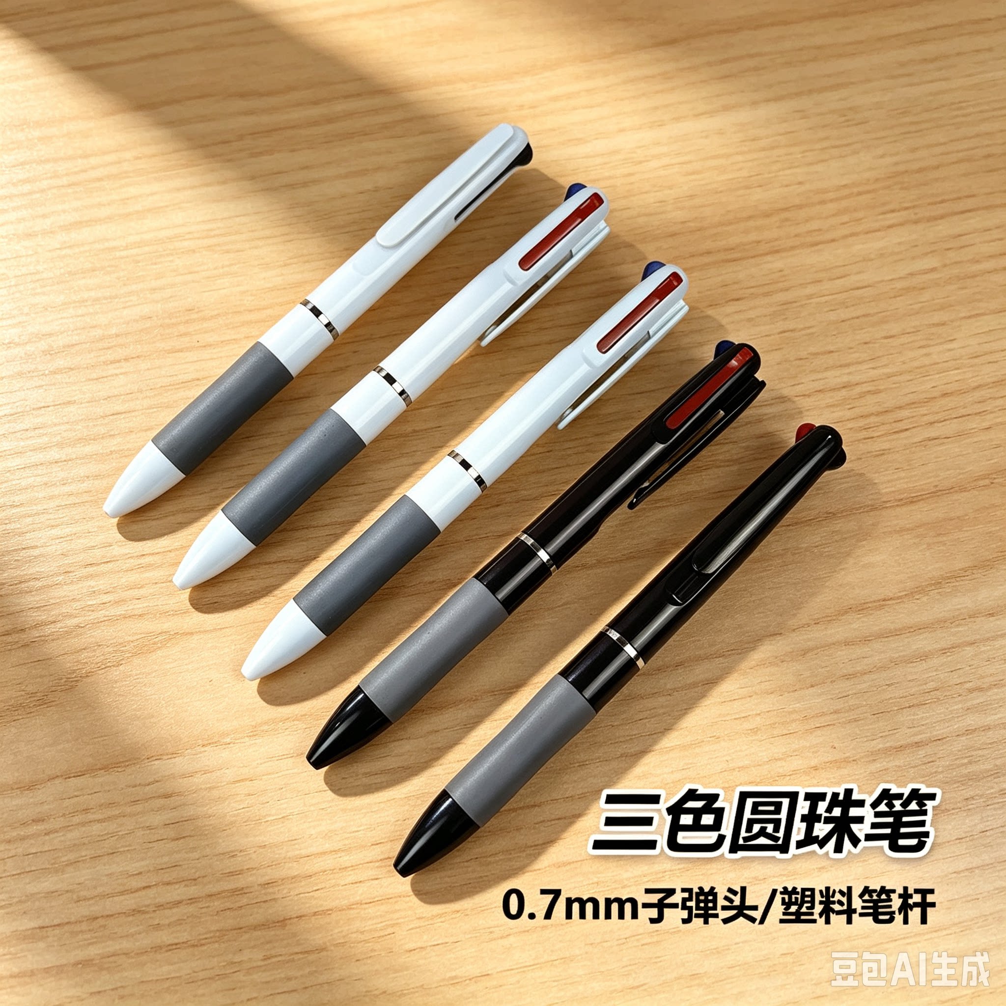 【下单立减50】六色按动中性笔速干顺滑学生考试刷题做笔记YY