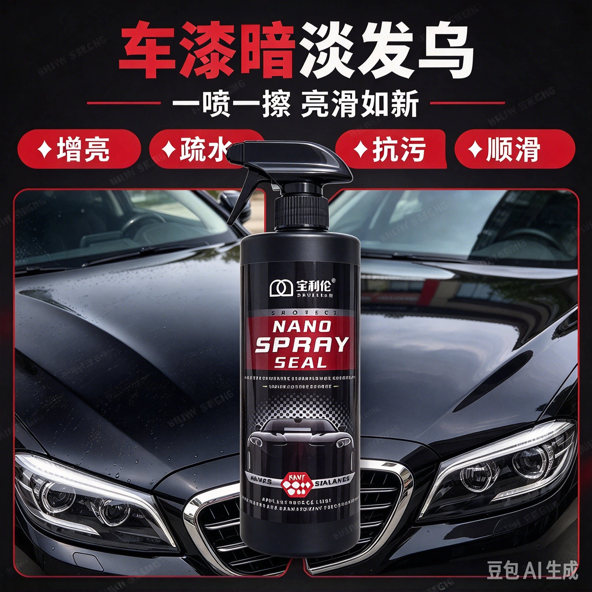 【德国新科技】清晰防雾镀膜剂车窗头盔镜片防雾除雾剂ZY