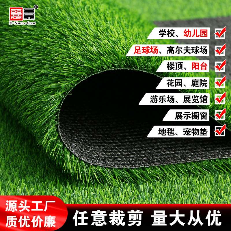 草坪地毯人造绿色阳台装饰铺垫人工户外幼儿园屋顶阳台假草皮地垫