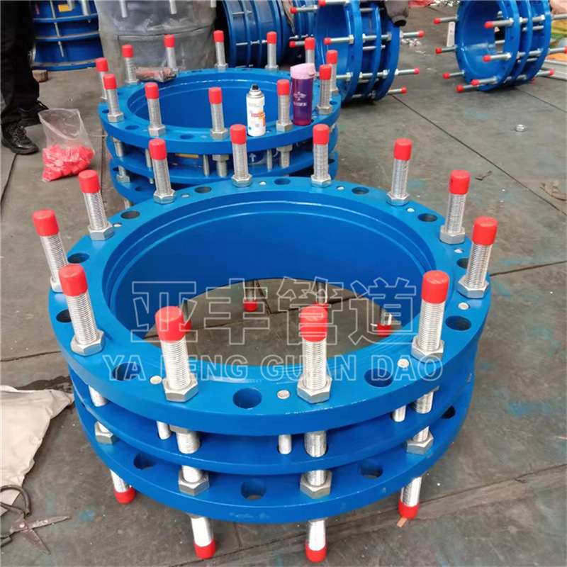 来图特殊长度双法兰式传力接头 钢制管路伸缩节 厂家优惠供应安装