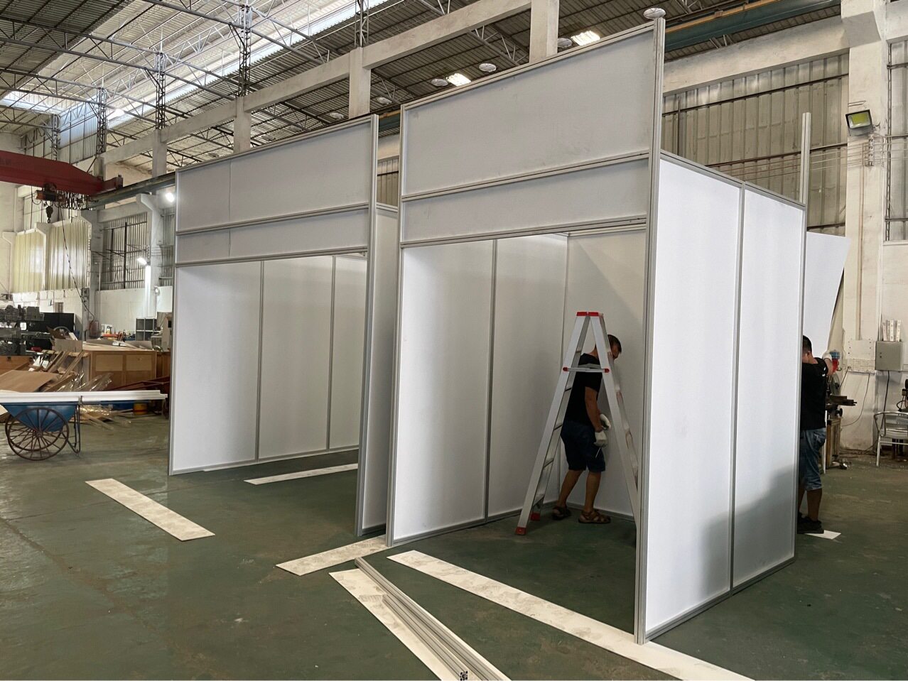 四分方柱标摊铝料展览摊位铝型材40小方铝库存厂家