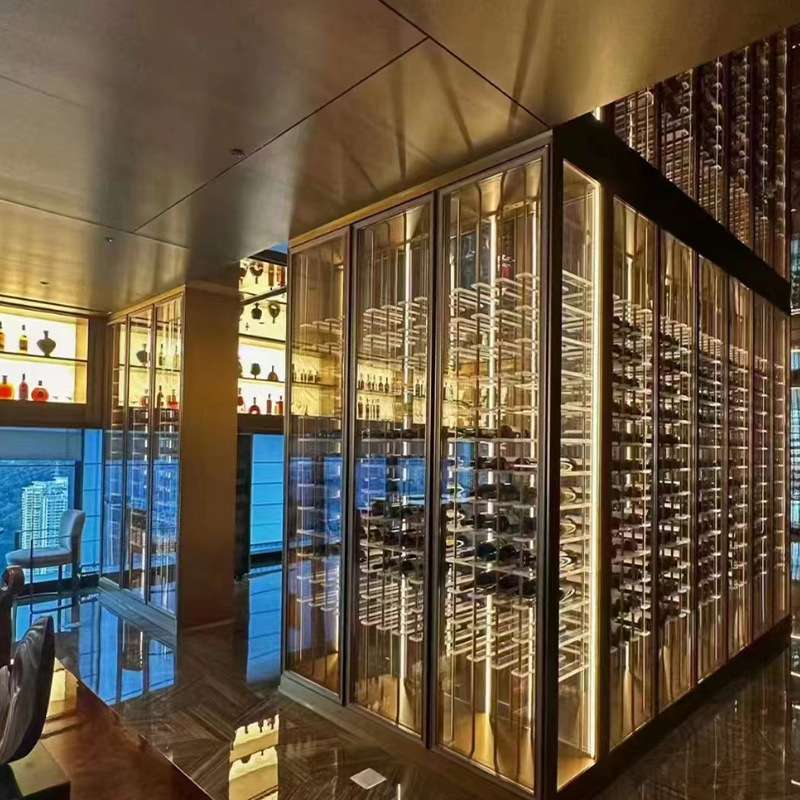 肯德家用商用客厅时尚冷藏保鲜柜酒架窖藏恒温保湿红酒柜风冷