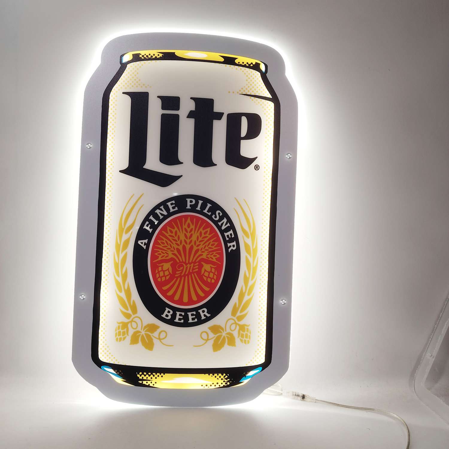 外贸工厂led亚克力UV打印灯牌超薄灯箱霓虹灯发光字logo灯牌制作