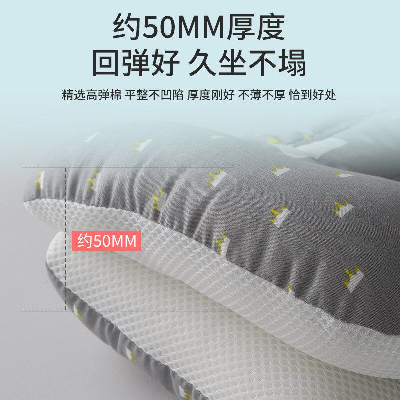 婴儿车垫子宝宝推车垫双面四季餐椅座垫通用婴儿车坐垫遛娃神器垫