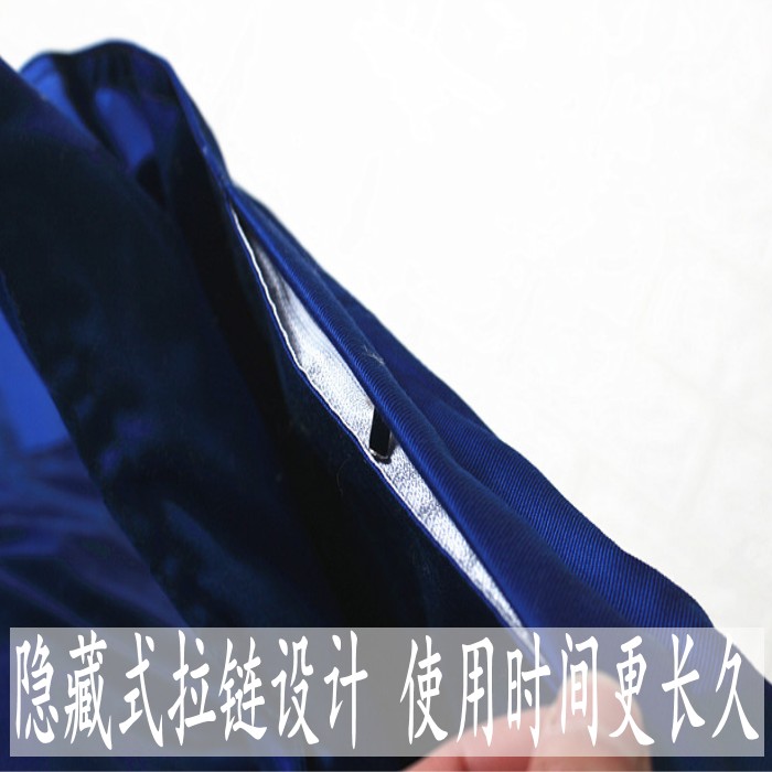 深蓝色单位三件套宿舍床上用品床单被罩印LOGO单人床被单被罩枕套