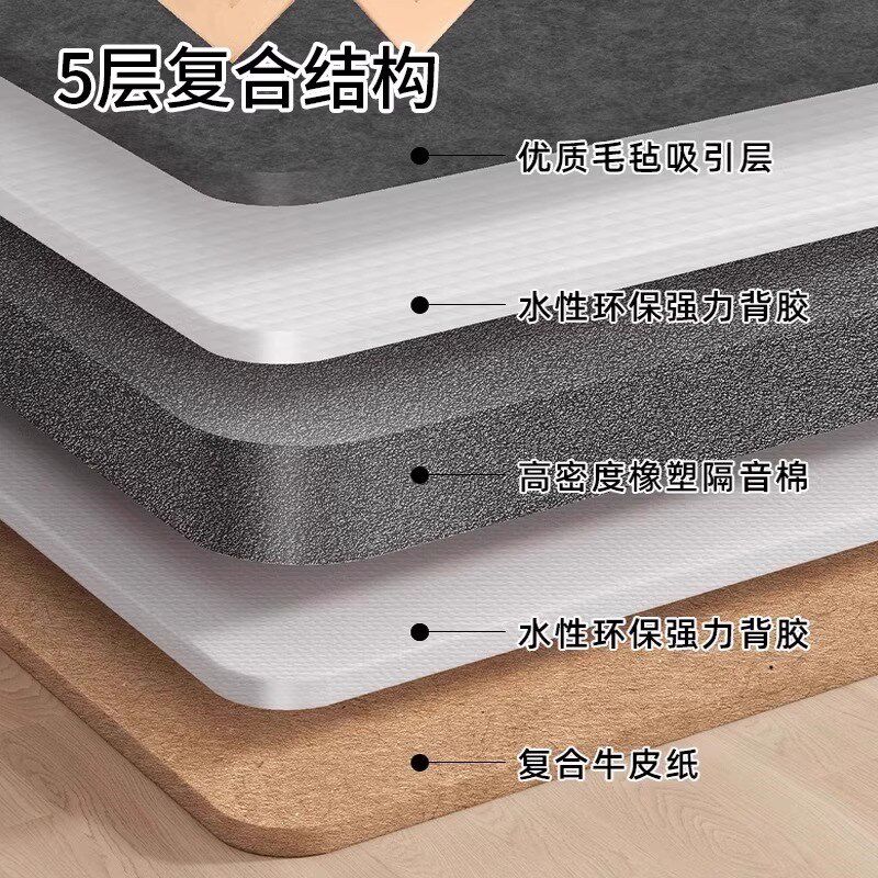 隔音板消音棉自粘家用卧室房间墙面门窗户墙贴超强防噪吸音板神器