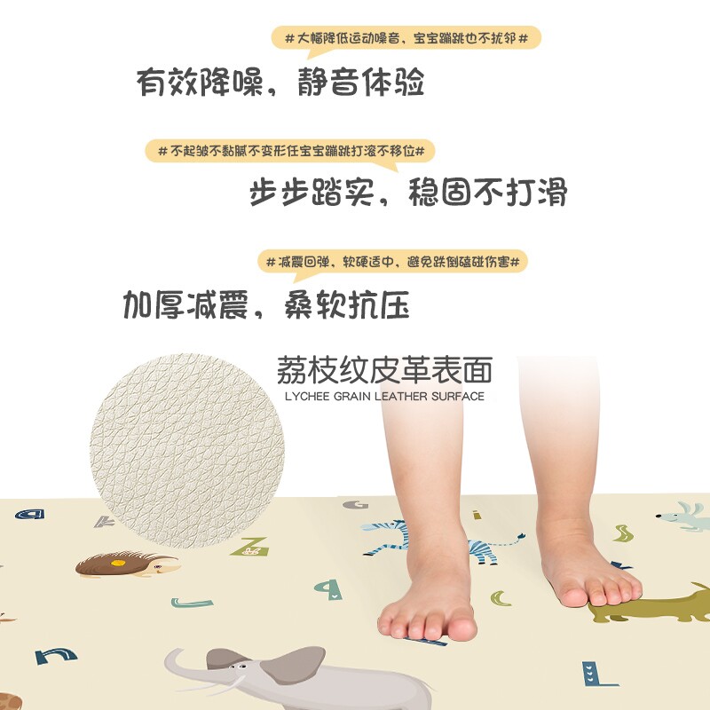儿童地毯阅读区游戏垫玩具房布置爬爬垫毯子游戏垫玩具区地垫环保