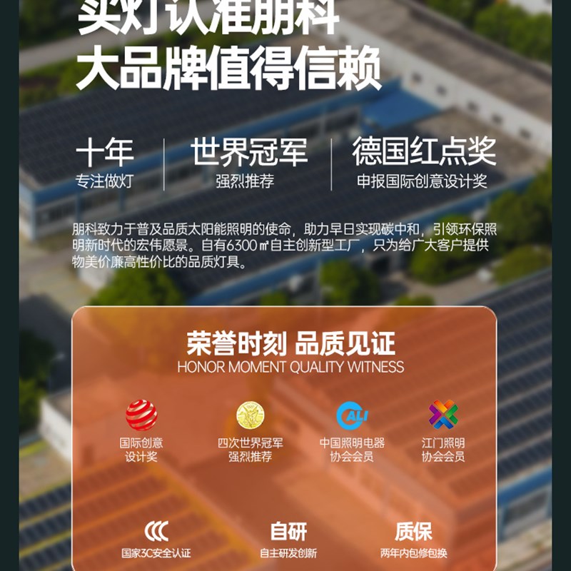 中性光led灯投光灯自然光户外灯防水大灯泛光灯高亮度射灯4000K