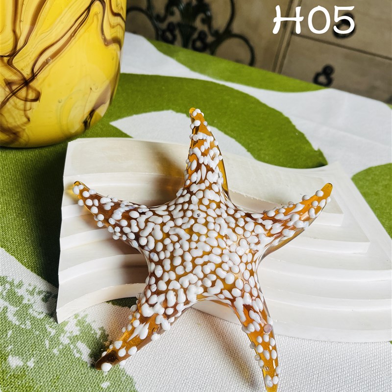卡罗尔 H海星合集手工琉璃创意工艺品电视柜家居装饰品摆件礼物