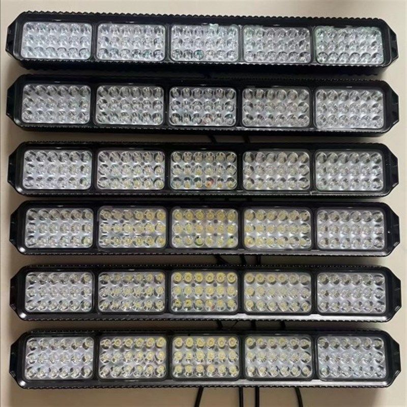 汽车led长条射灯货车12伏24v超亮拖拉机收割机照明大灯越野车顶灯