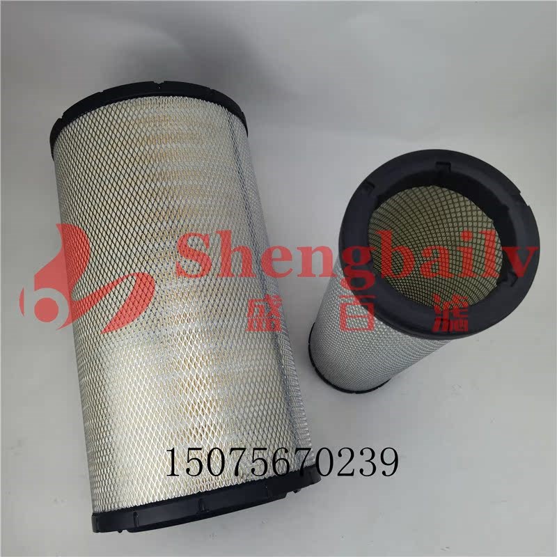 挖掘机P537876  537877空气滤芯